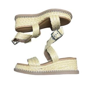 UNIVERSAL THREAD Kayla Wedge Heels Beige 6.5